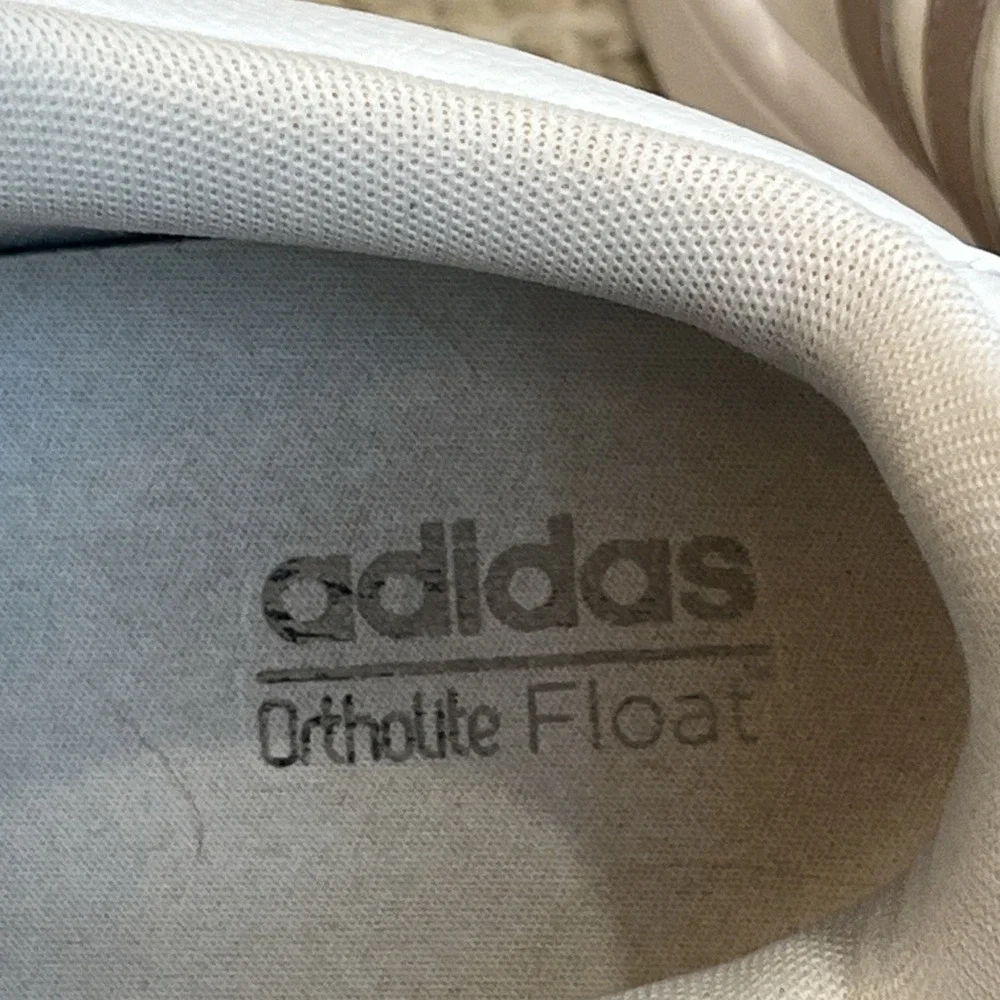 Adidas Women Cloudfoam Advantage DA9524‎ White Rose Gold Shoes Sneakers Size 9.5